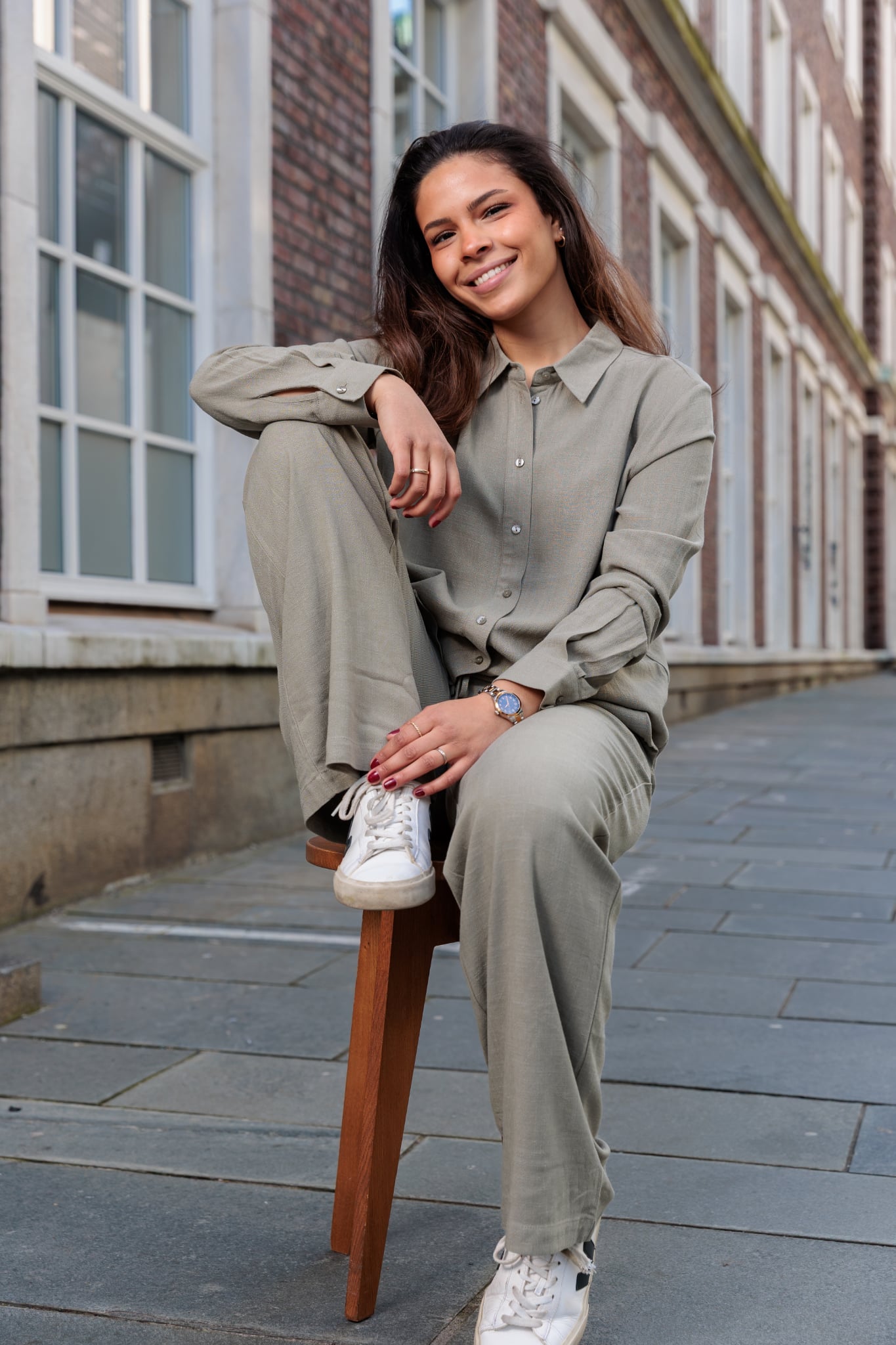 Viva Lin Skjorte - Grønn/ Vetiver